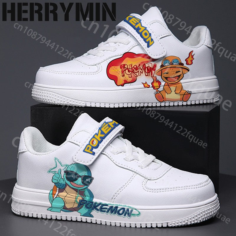 Pokemons children's Pikachu Charmander sneakers girls boys shoes Casual Kid Running Fashion Sports 7 and 18 year old Shoes Gift