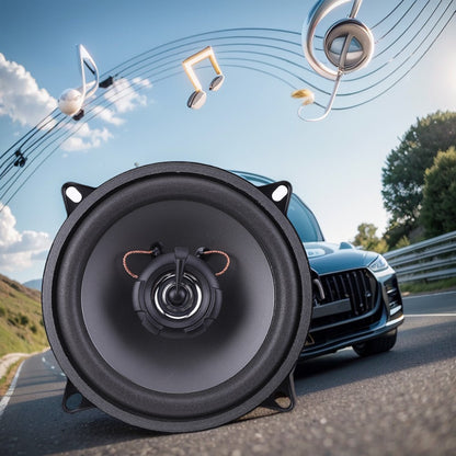 4/5/6 Inch Automobile Audio HiFi Music 12V 2 Way Car HiFi Coaxial Speaker 300W/400W/500W Vehicle Audio Music Stereo Subwoofer