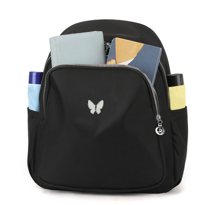 Mochila de ombro duplo – casual estilo coreano em lona de tecido Oxford masculina e feminina, moderna, leve e versátil