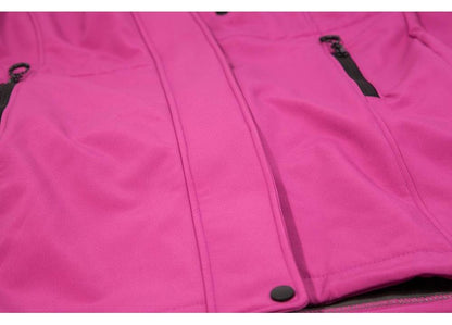 Women's Hiking Jacket Long Soft Shell Fleece Outdoor Windbreaker Camping Trekking Climbing Female Coats Winter