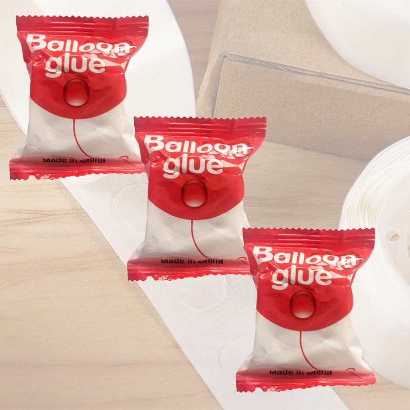 Balloon Mounting Tape Adhesive Dots Clear Sticky Stickers for Ceiling Wall Decoration Easy Peel Off for Reuse in Parties
