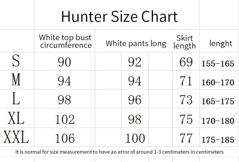 Anime Manga Hunter X Hunter Kurapika Cosplay Costume Wig Fingers Rings Chain Earrings Anime Uniforms Halloween Party Outfits