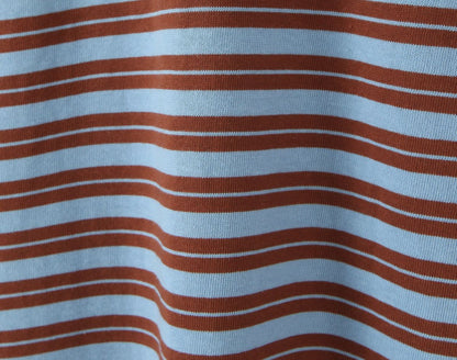 Autumn New Striped Loose Polo Collar Women Tops Fashion Vintage Patchwork Long Sleeve T Shirt Streetwear Women Basic Tops