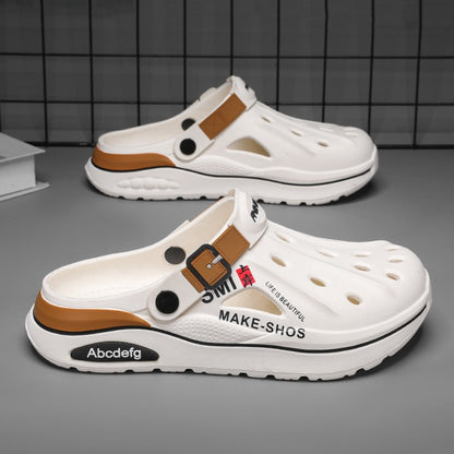 Sandals Men Beach Slippers Thick Sole Anti-Slip Sandals Water Shoes for Women Classic Mules Sneakers Sandal Outdoor