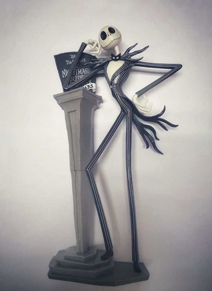 The Nightmare Before Christmas Jack Skellington 25 Anos Boneco de Ação Brinquedo