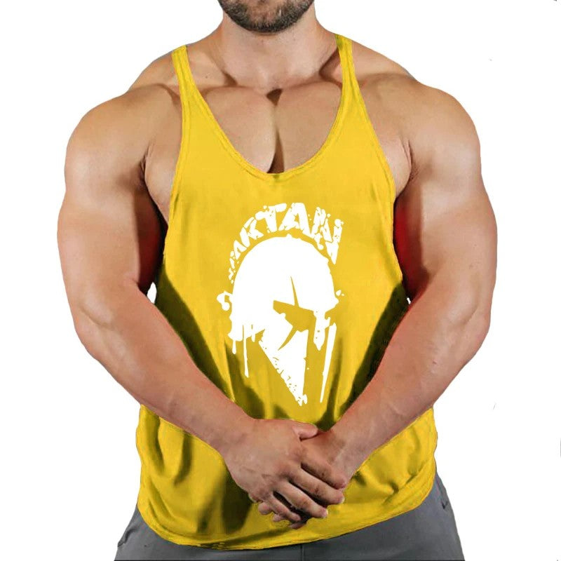 Gym Man Workout Bodybuilding Shirt Men Singlets Stringer Undershirt Vests Tank T