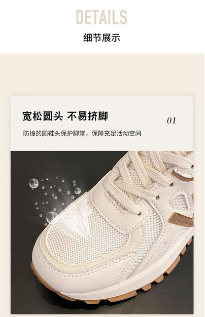 Sports Shoes for Women 2025 Spring New Super Hot Versatile Anti slip Casual Women's Shoes Soft Sole Running Little White Shoes