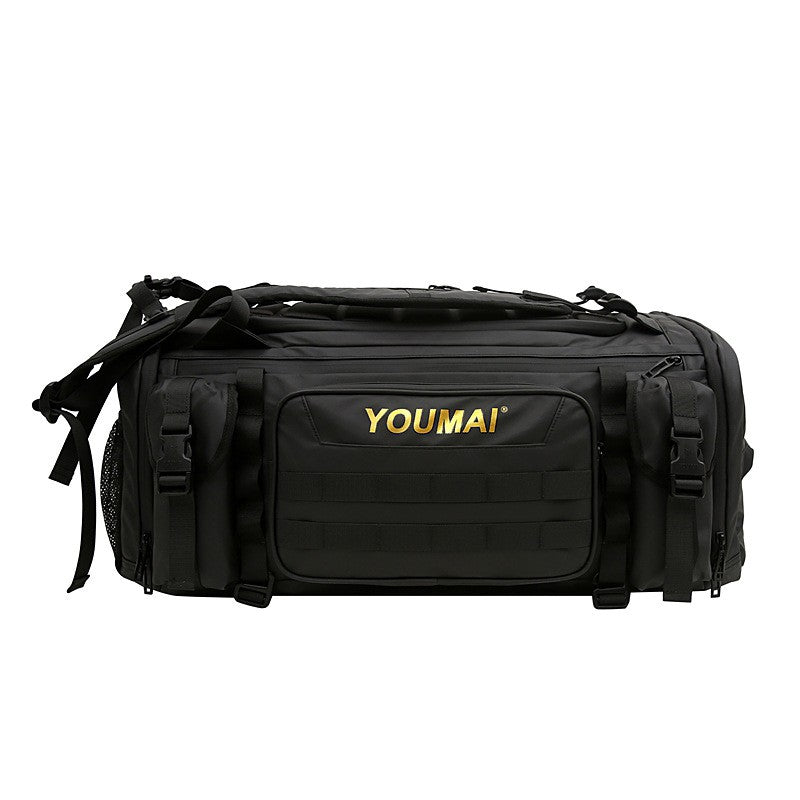 KLQDZMS Men's Backpack Outdoor Sports Ski Shoulder Bag Oxford Cloth Large Capacity Wearable Travel Bag Women's Luggage Bag