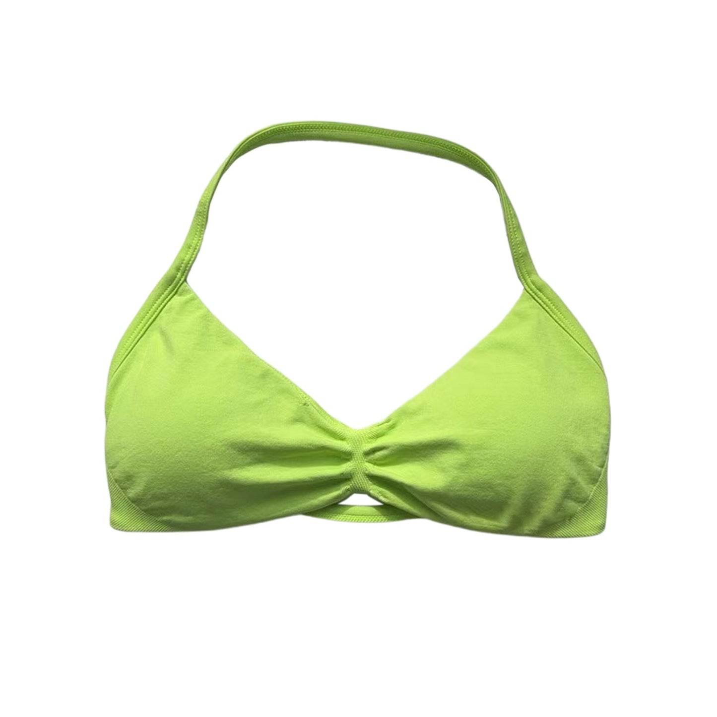 ARFTE Strappy Bra Gym Top Backless Yoga Bra Removable Cups Women Workout Clothing Seamless Bras Scrunch Workout Yoga Tank