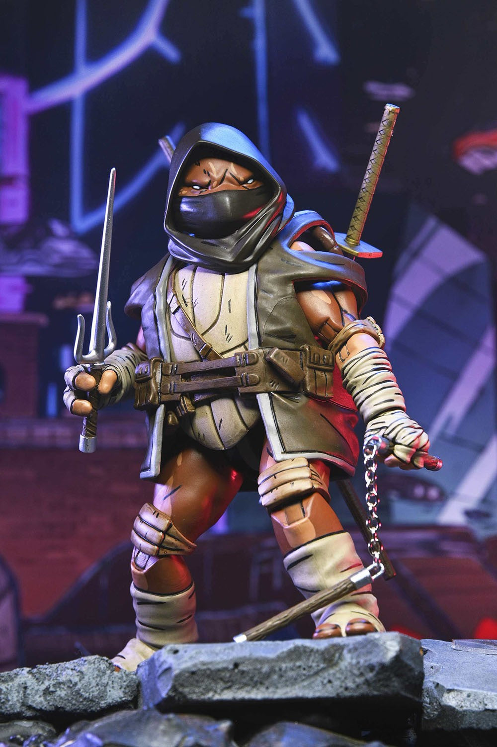 NECA Tartarugas Ninja Mutantes Adolescentes O Último Ronin Ultimate Yi Odyn Moja UnoRe-Evolution Boneco de Ação