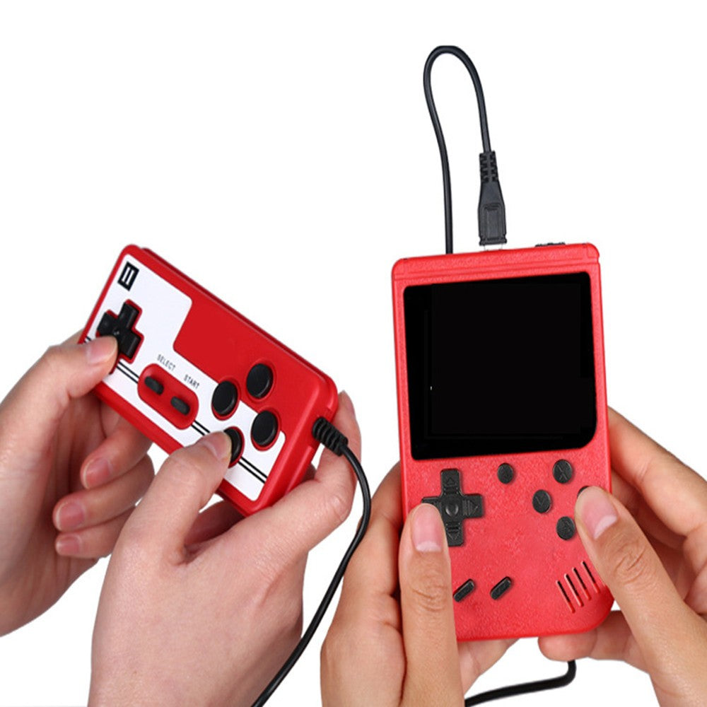 Portable Built-in 400 FC Games 8-Bit Retro Handheld Game Console Case 3.0 Inch LCD Screen Video Game Player Kids New Year Gift