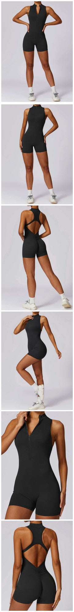 New Sexy Sports Set Women Gym Set Shorts Training Yoga Clothes Women Rompers Stretch Sports Jumpsuit Female Workout Bodysuits