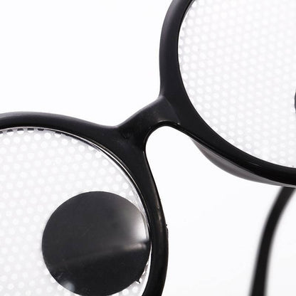 Funny Glasses for Cosplay Eyeball Rolling Glasses Costume Eyeglasses Halloween Costumes Accessory XKYJ01
