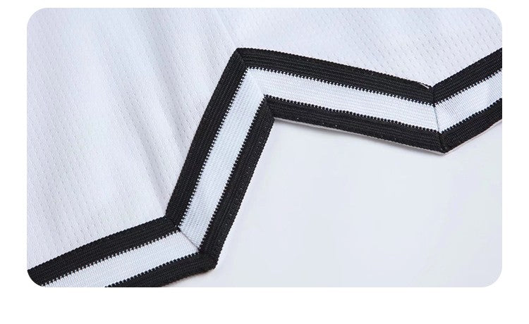 Knee Length Basketball Shorts Men Striped Loose Running Sport Gym Dry Fit Mesh Breathable Fitness Training Workout Bottom Male