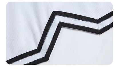 Knee Length Basketball Shorts Men Striped Loose Running Sport Gym Dry Fit Mesh Breathable Fitness Training Workout Bottom Male