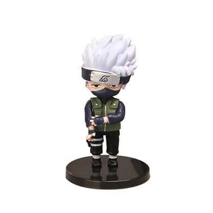 12 pçs/conjunto Anime Naruto Shippuden Hinata Sasuke Itachi Kakashi Gaara figura de anime Q versão PVC figuras brinquedos bonecas presente para crianças