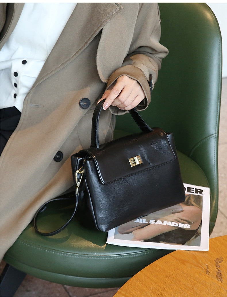 Women Cowhide Genuine Leather Tote Bag Lady Designer Luxury Soft Leather Handbag Fashion Crossbody Bags Female Shoulder Handbag