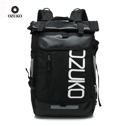 Mochila Grande Masculina para Notebook de 15,6 polegadas, Impermeável, Mochila Escolar para Adolescentes, Mochila Casual para Estudantes, Mochilas de Viagem Masculinas, Moda