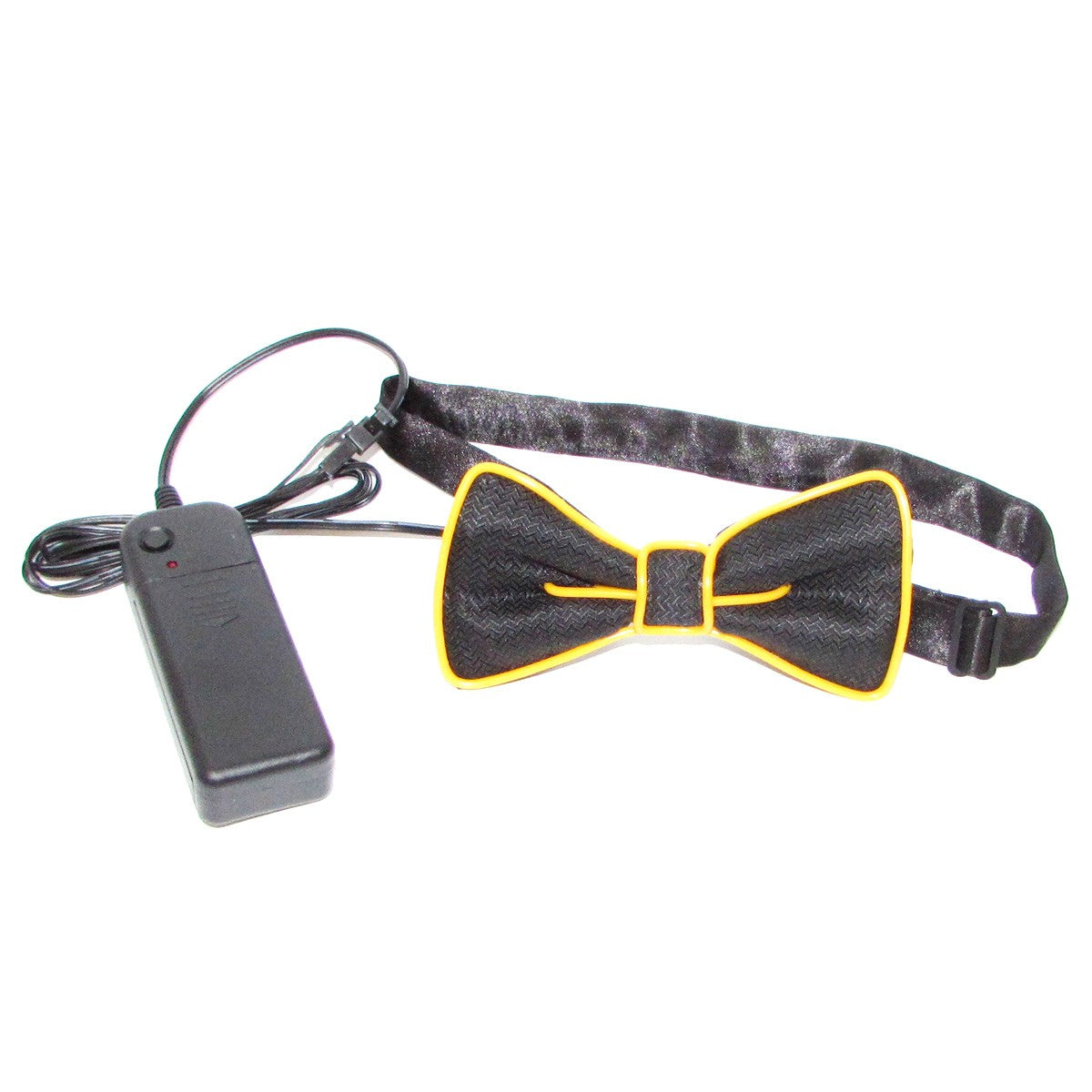 Halloween Christmas Anime Accessory Decorative Headwear Luminous LED Headband Glow Bow Ties Girls Women Cute Gift Headband