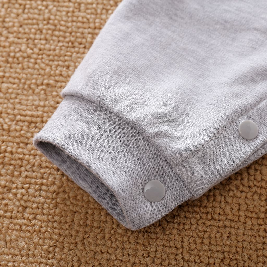 Roupa de Bebê Menino Ternos de Cavalheiro Roupinhas Manga Longa Macacão Fantasia Para Bebê Romper 100% Algodão Primavera e Outono