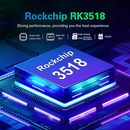 YOZHIXU Smart TV Box X10 RK3518 Android 16 Streaming Media Player Quad Core Cortex A53 Ram 4GB 8GB Rom 64GB 128GB Set Top Box