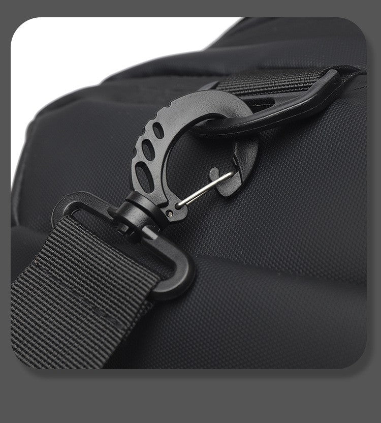 Customized Travel Bag Logo Large Capacity Storage Bag Men's Handheld Shoulder Bag Sports Gym Bag DIY