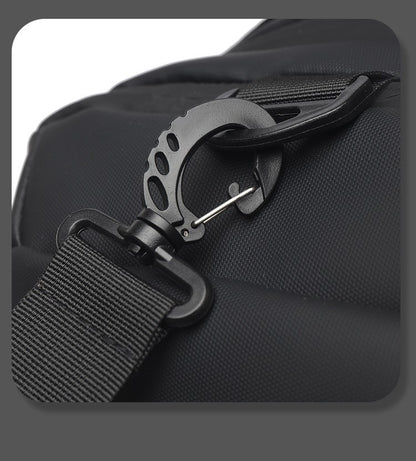 Customized Travel Bag Logo Large Capacity Storage Bag Men's Handheld Shoulder Bag Sports Gym Bag DIY