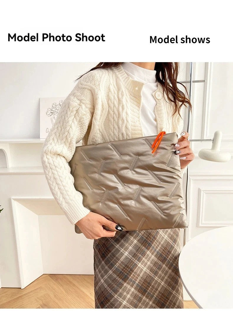 Lightweight Laptop Bag 14 Inch Portable Laptop Sleeve Cover Handbag Protective Case Notebook Pouch For Macbook Air Pro Office
