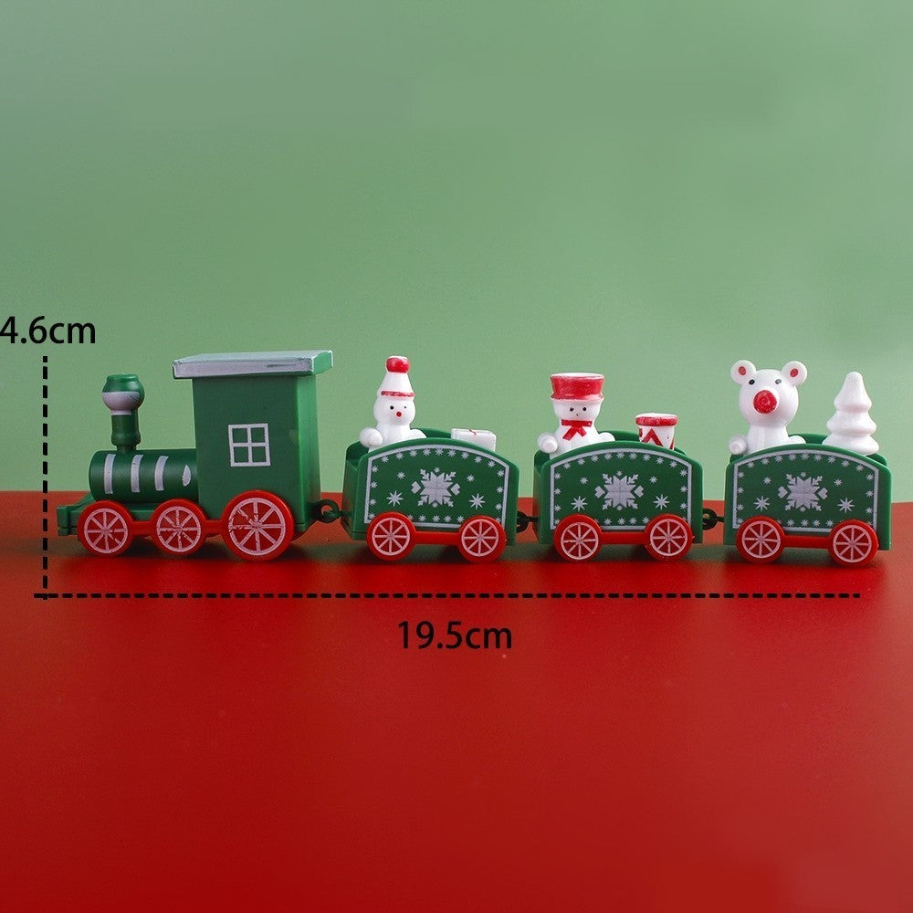 Plastic Train Christmas Ornament Merry Christmas Decoration For Home Xmas Gifts Noel Natal Navidad Happy New Year 2026