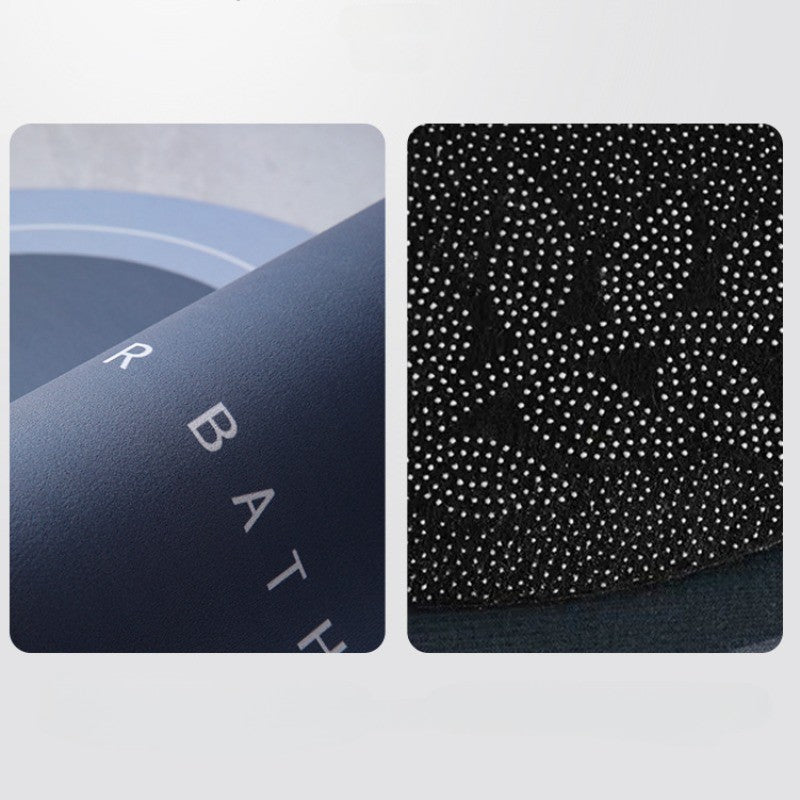 Tapete de Banho de Pedra Diatomácea Tapete de Banho de Terra Diatomácea Super Absorvente Antiderrapante 3,5MM de Espessura Tapete de Banho para Chão de Banheira