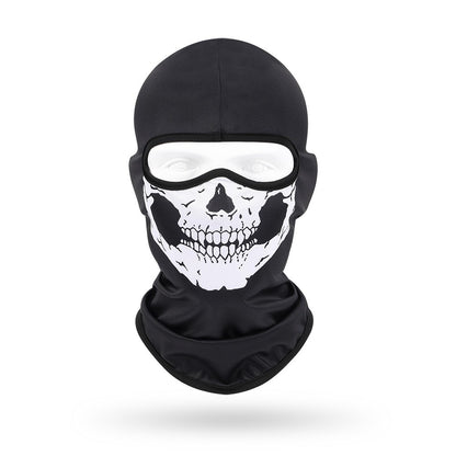 Quick-Dry Skull Face Mask - Breathable Sun Protection for Cycling & Outdoor Sports