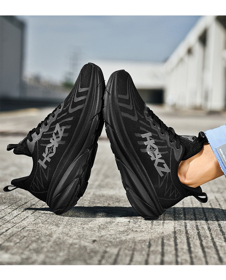 Tênis de Corrida Masculino com Placa de Carbono e Amortecimento de Ar, Tênis Esportivo Feminino Macio e Robusto, Sapatos Casuais para o Dia a Dia e Caminhada ao Ar Livre
