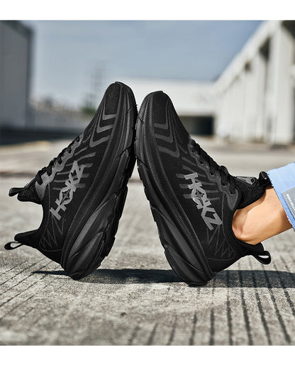 Tênis de Corrida Masculino com Placa de Carbono e Amortecimento de Ar, Tênis Esportivo Feminino Macio e Robusto, Sapatos Casuais para o Dia a Dia e Caminhada ao Ar Livre
