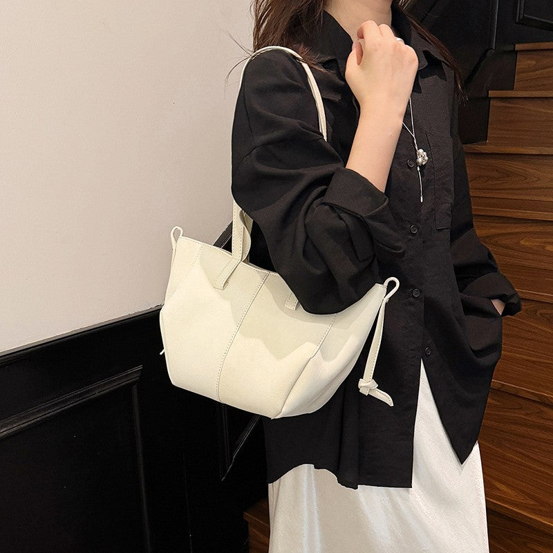 Large Capacity PU Leather Shoulder Bags for Women 2025 Luxury Designer Crossbody Bag Females Brand Retro New Handbags and Purses