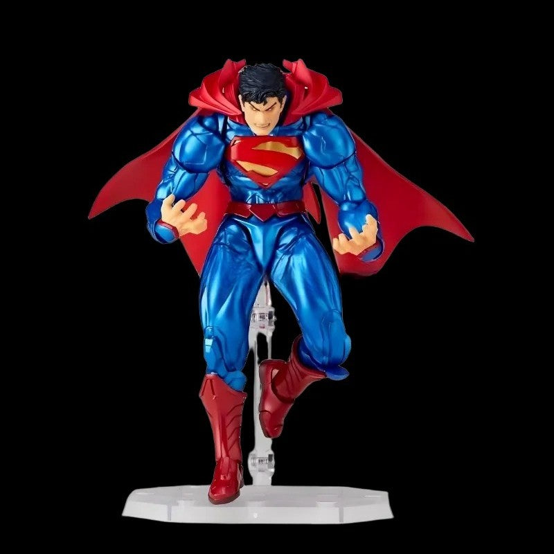 em estoque KAIYODO Original MODEL KIT AMAZING YAMAGUCHI SUPERWOMEN SUPER-HOMEM NEGRO Anime Action Modelo Coleção Brinquedo para Meninos
