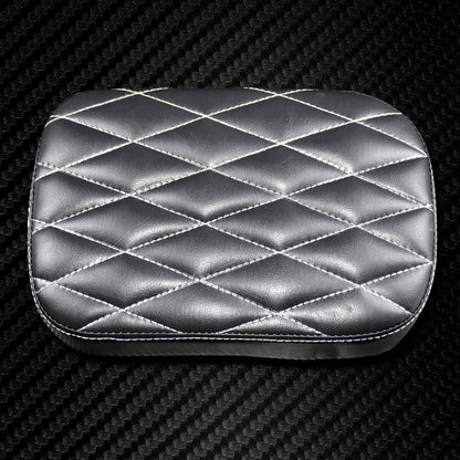 Almofada de Assento Traseiro para Passageiro de Moto Banco Almofadado com 6 Ventosas / 8 Ventosas para Harley Touring Sportster XL1200 Dyna Chopper Custom