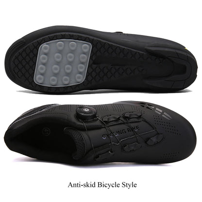 Mountain Riding Shoes Moped Road Lock Shoes Sports Racing Bikes High Endurance Locking Shoes Road Speed Riding Sneakers