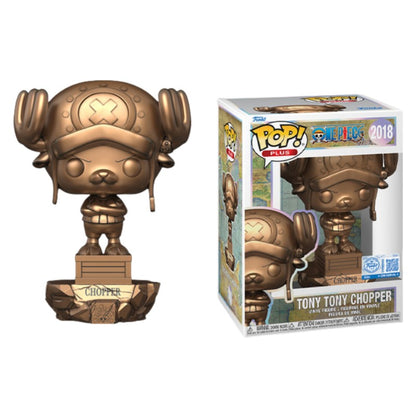 One Piece Anime Figure Sanji Tony Tony Chopper FUNKO POP 25th Anniversary Vinyl Figure +Protector Collectible Limited Edition