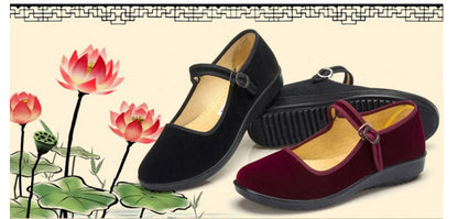 Spring Ladies Black Flats Ballerinas Mary Janes Casual Women Flat Platform Shoes Comfortable Female Shoes Slip On Shoes Woman