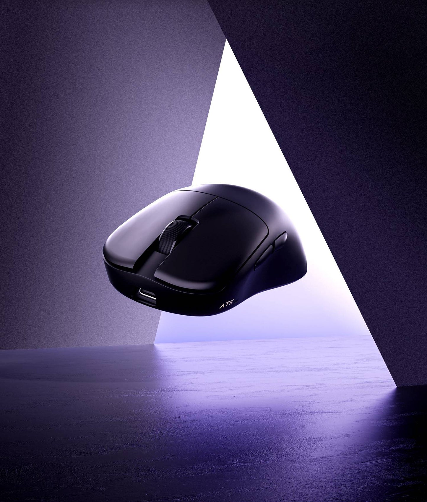 Novo Mouse Gamer Sem Fio BlazingSky U2 ATK 3 modos PAW 3950 Ultra Duplo 8k 44g Leve Mouse E-sports Acessório Customizável para PC