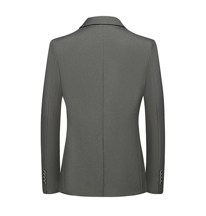 2025 Men's Slim Fit Business Casual Blazer High Quality Fashion All-in-One Banquet Korean Style Handsome Trend for All Seasons