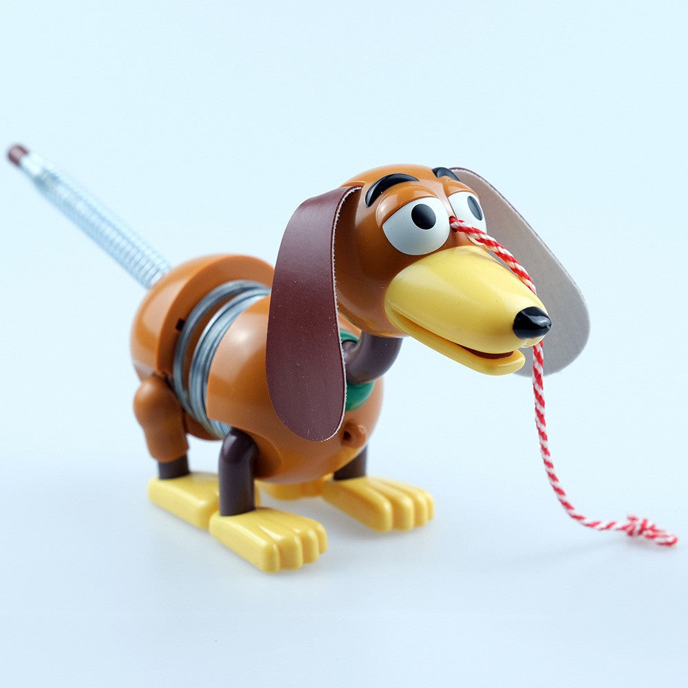 Toy Story Slinky Dog Voice Sound Action Figure 20cm/28cm Dachshund Model Anime Toy Gift for Children Creative Birthday Present