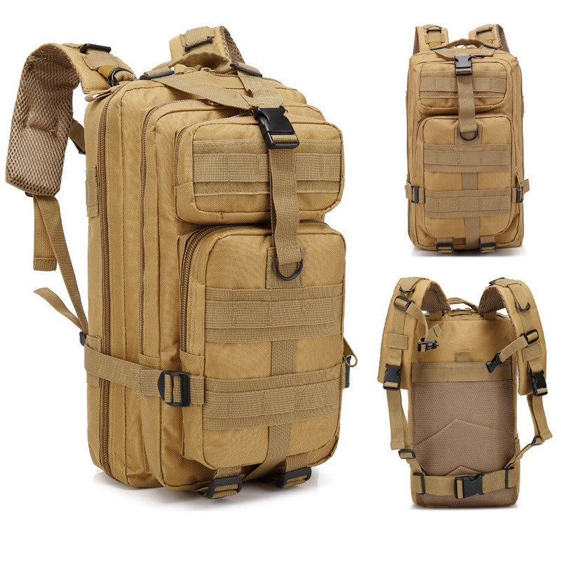 Mochila Tática Militar de 30L em Nylon 900D Impermeável para Esportes ao Ar Livre, Acampamento, Caminhada, Trekking, Pesca e Caça