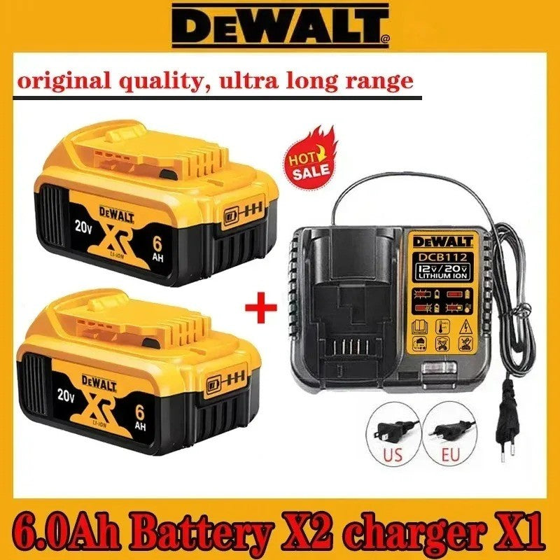 Parafusadeira elétrica recarregável sem fio Dewalt DCF850 20V/60V, bateria elétrica de lítio, ferramentas elétricas, alto torque original