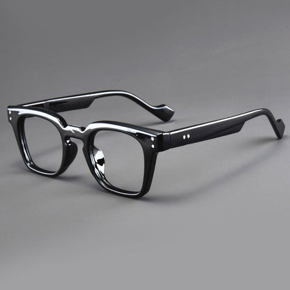 new square frame reading glasses retro printing glasses frame men women high-definition presbyopia glasses farsighted glasses