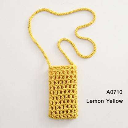 Handmade Crossbody Phone Purse - Openwork Shell Design Tote, Handmade Crossbody Phone Purse,Crochet Beach Bag