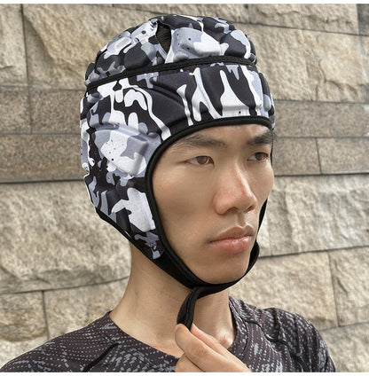 Capacete WOSAWE Soft Shell EVA à prova de choque para futebol, goleiro, proteção de cabeça para motocicleta para jovens e adultos