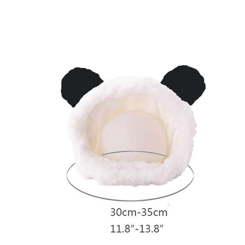 Urso Fofo Coelho Capuz Acessórios para Cães e Gatos de Estimação Cosplay Chapéu de Gato Inverno Lindo Ano Novo Gorro para Filhotes Veludo Macio Suprimentos para Animais de Estimação