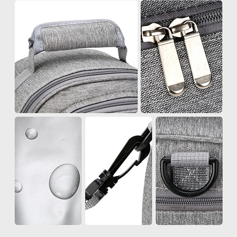 Mommy Bag Milk Storage Breast Pump Maternity Cooler Double Layer Insulation Fresh Keeping Baby Food Backpack Feeding Bottle NEW