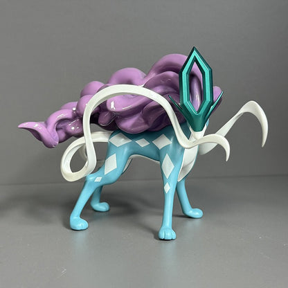 In-Stock 9.5cm/3.74in Anime Pokemon Figure Three Sacred Action Figures Pvc Collection Model Toys For Boy Gifts